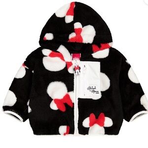 BRAND NEW BRAND NEW Minnie Mouse Toddler Girls Sherpa Jacket, Size - 5T